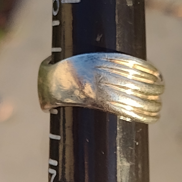 Vintage modern 925 for sterling silver ring size 6 - Picture 2 of 6